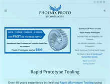 Tablet Screenshot of phoenixproto.com